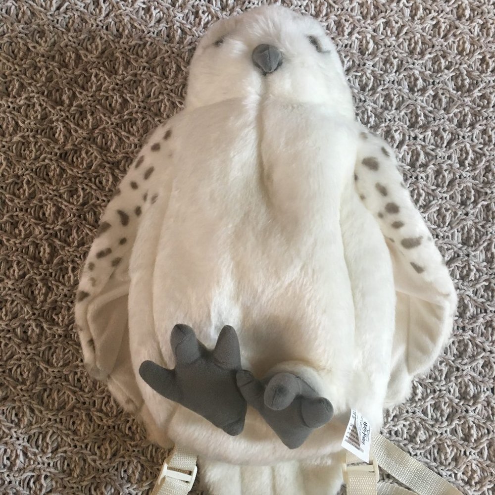 Universal Studios Hedwig plush backpack, Like new
